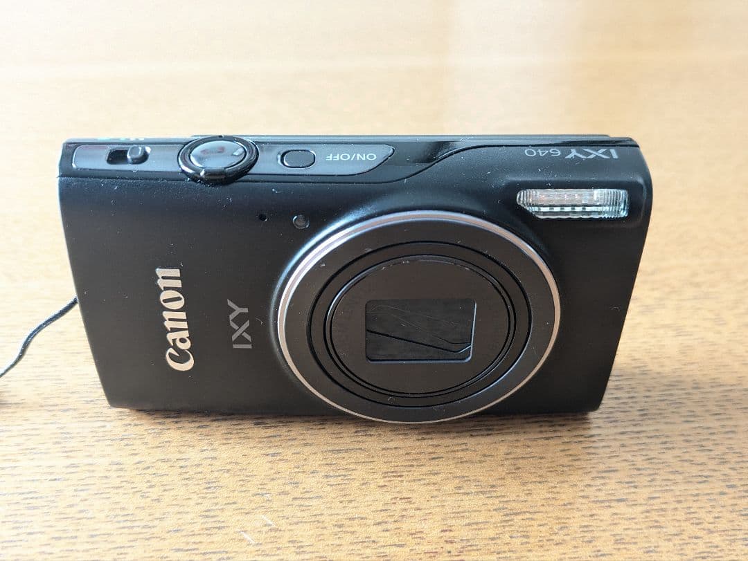 美品 Canon IXY 640 デジタルカメラ ブラック 送料無料