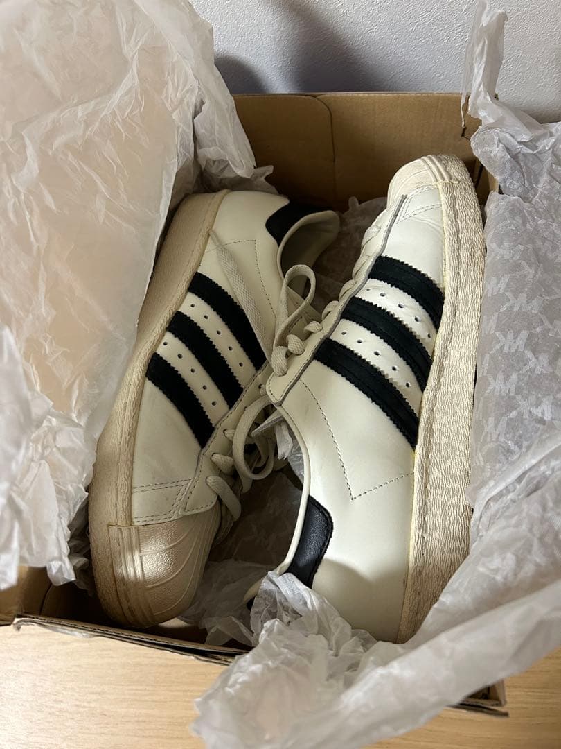 稀少 adidas SUPERSTAR 80s VINTAGE DX 26.5