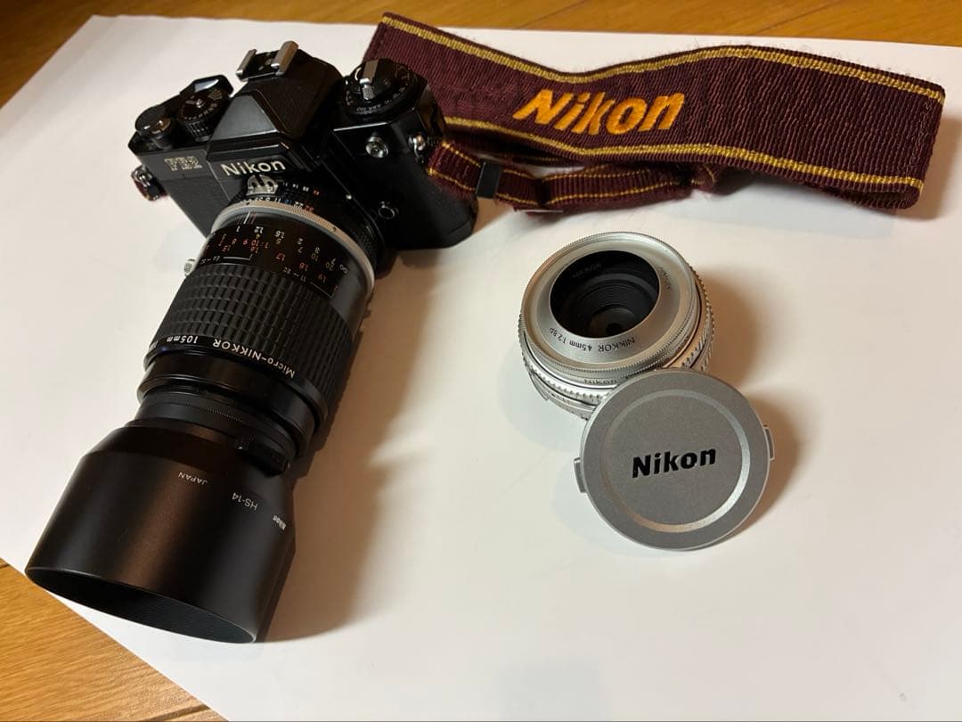 Nikon FE2フィルムカメラセット