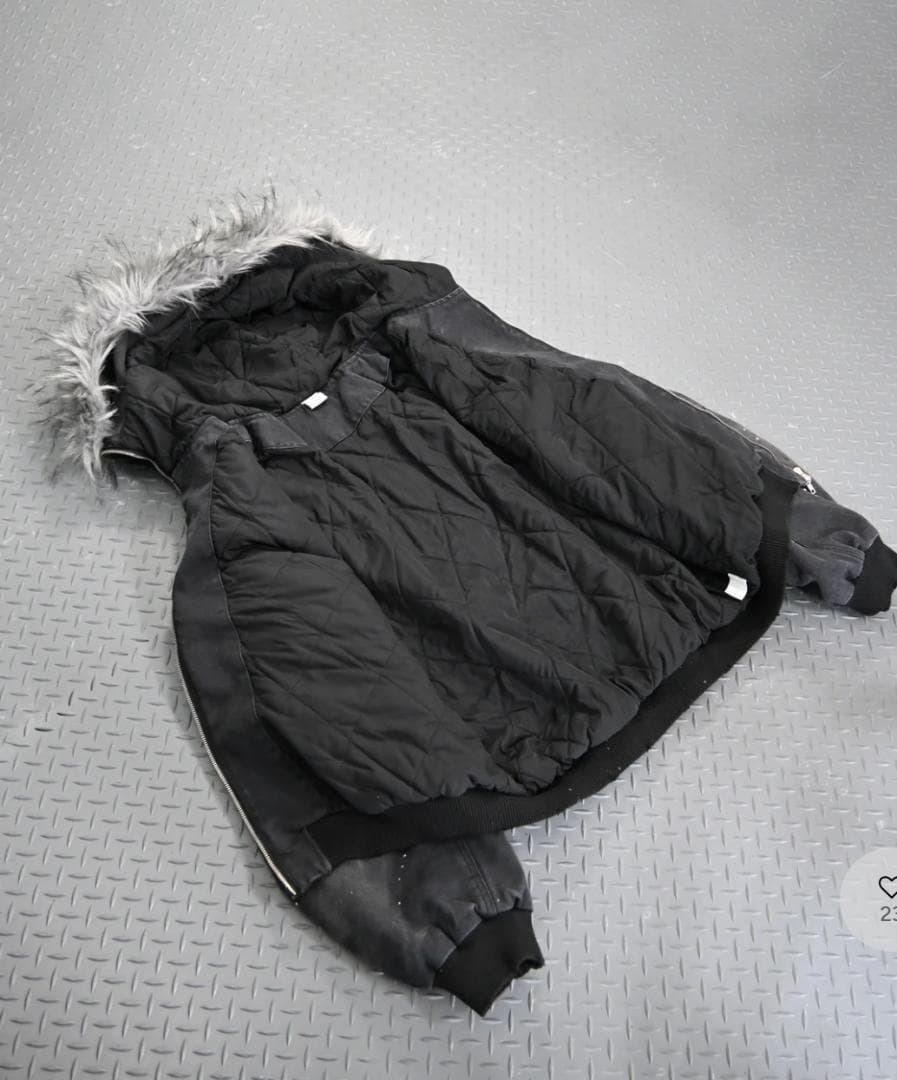 L2205　ウォッシュドファージャケットL　地底人ONLINE