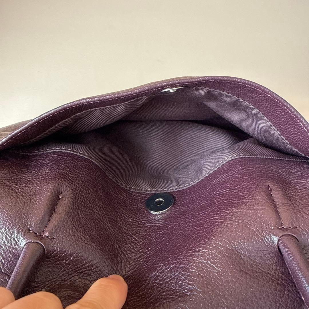 チャーム付きear PAPILLONNERロングハンドルボストンバッグ