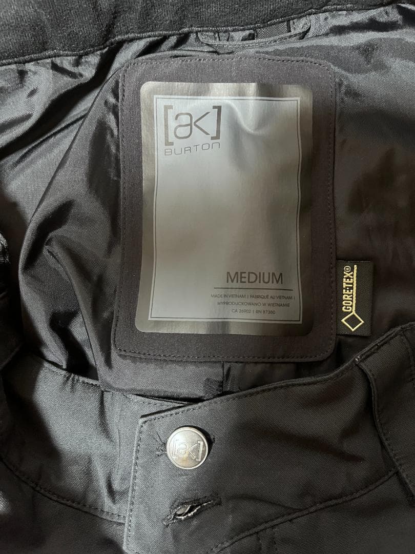 Burton ak Cyclic 2L パンツ M 黒　オグリン