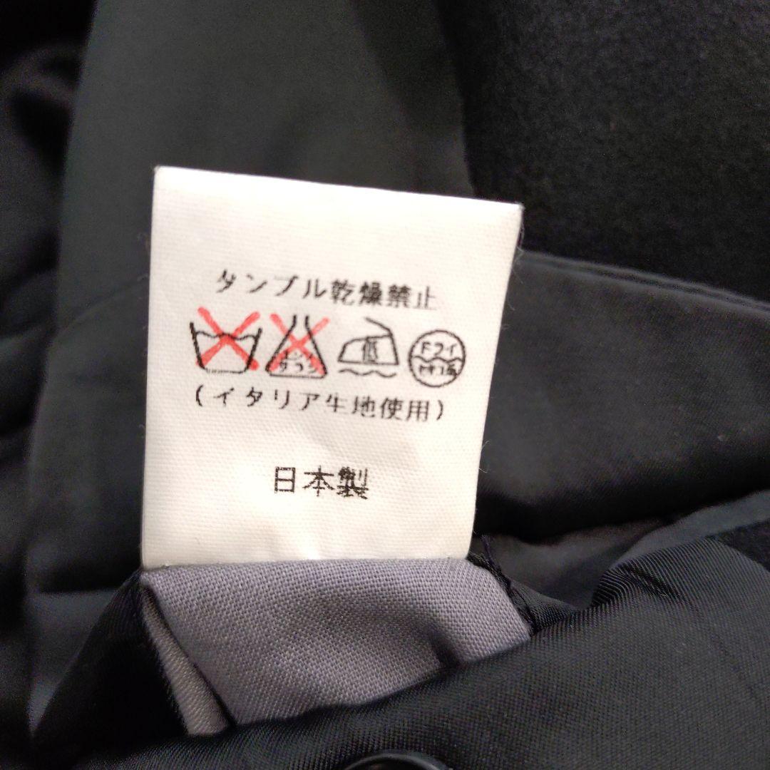 Zegna ゼニア　カシミヤ100％　チェスターロングコート濃紺