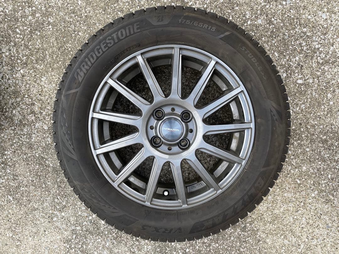 ブリヂストン VRX3 タイヤ 175/65R15 ホイールセット