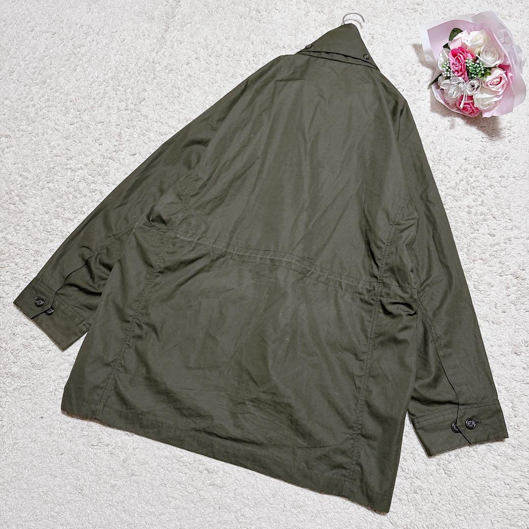 【ビアスポ beaspo】ペンタイルカントリー　マウンテンパーカー　カーキ　LL