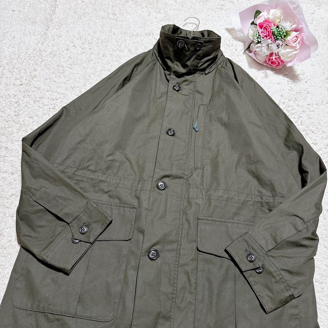 【ビアスポ beaspo】ペンタイルカントリー　マウンテンパーカー　カーキ　LL