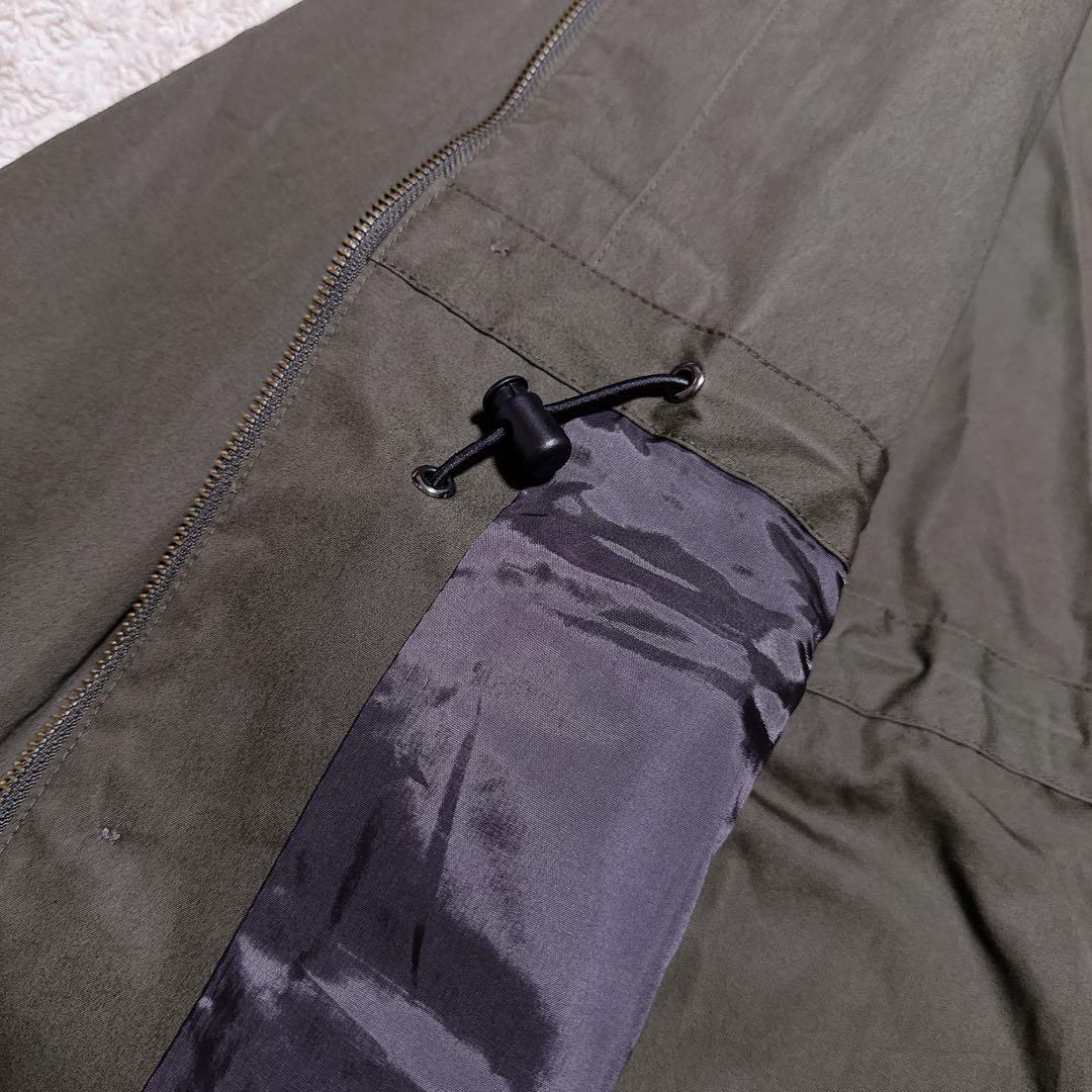 【ビアスポ beaspo】ペンタイルカントリー　マウンテンパーカー　カーキ　LL