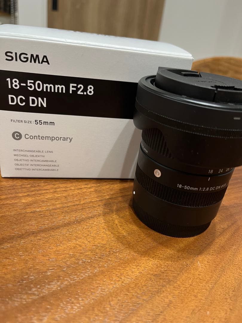 SIGMA 18-50mm F2.8 DC DN レンズ　SONY Eマウント