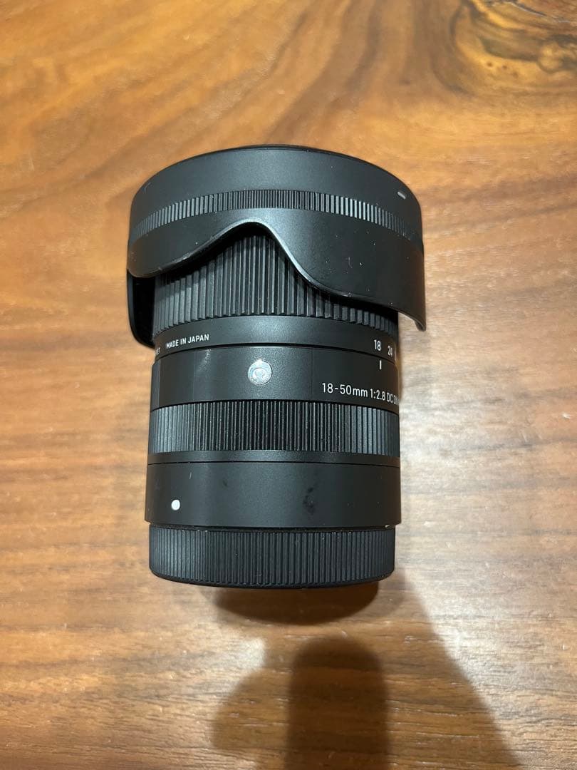 SIGMA 18-50mm F2.8 DC DN レンズ　SONY Eマウント