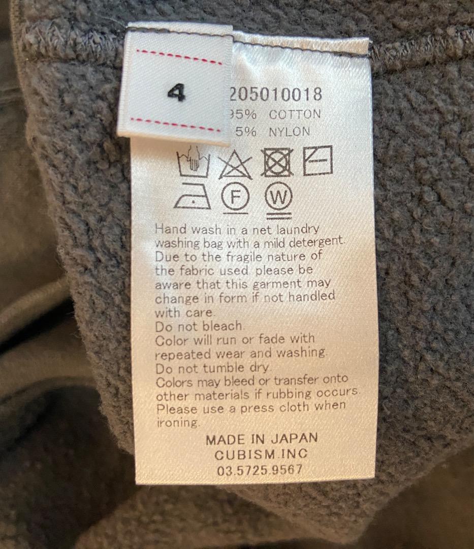 トップス visvim JUMBO SB SWEAT L/S DMGD (U.D.)