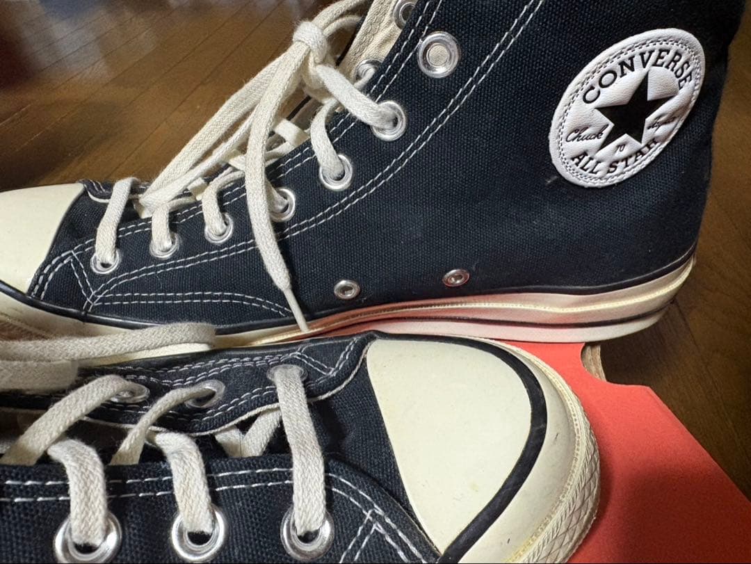 ct70 コンバース　チャックテイラー　ブラック 27.5 レシート付き