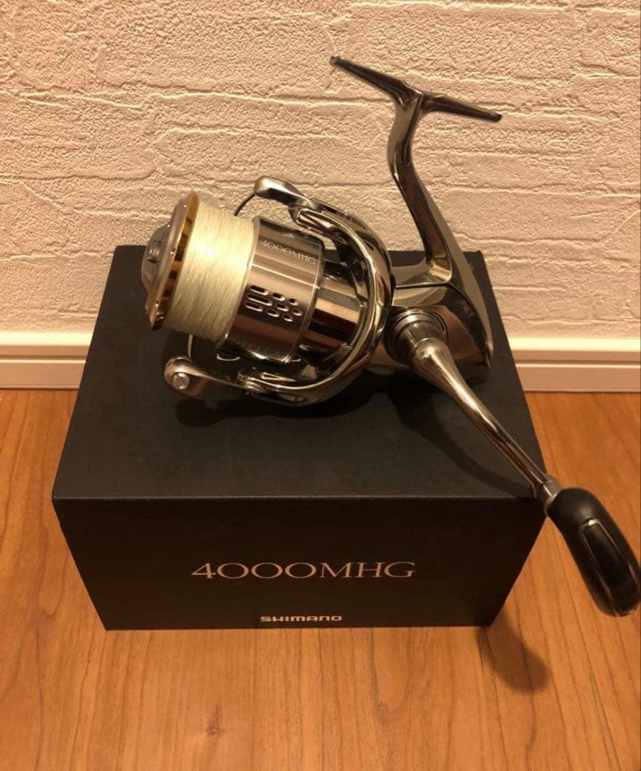 18ステラ4000MHG ゴメクサスハンドルノブ付き