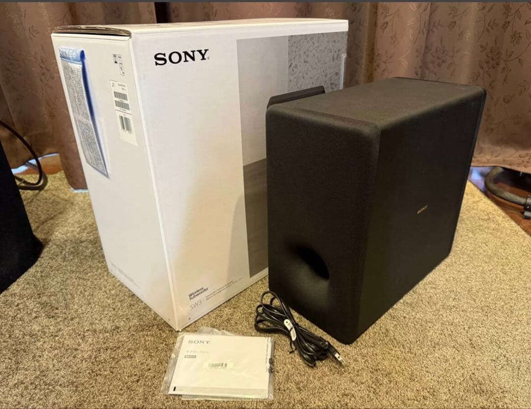 SONY ワイヤレスサブウーファー SA-SW3 極上 未使用に近い❣️