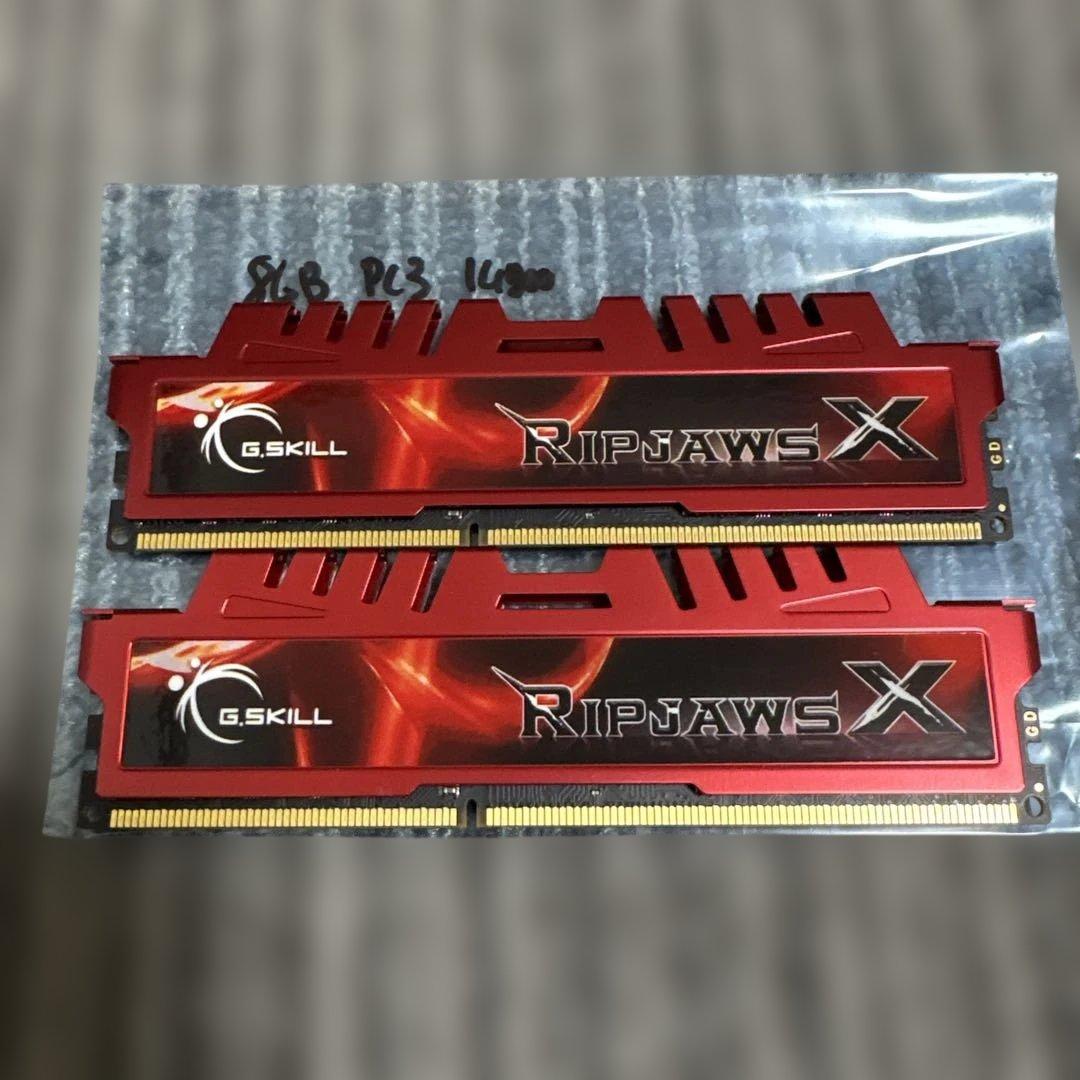 メモリー G.Skill Ripjaws X 8GB PC3-14900x2 (16GB)