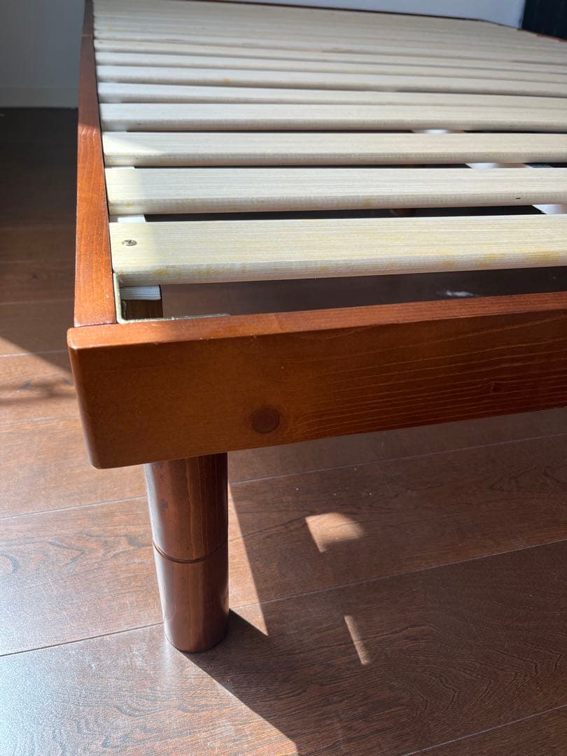 《Pan.psychic》ダブルベッド3段階高さ調節 〔11719164〕