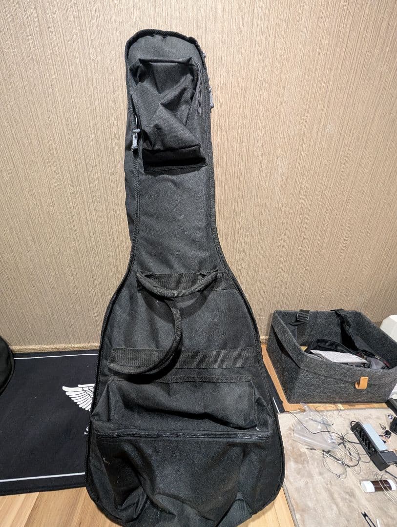 良音/Epiphone　AJ-200S/NA 改チューナー付エレアコ　ケース付