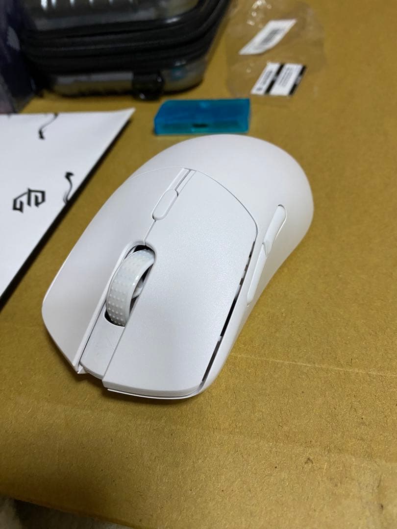 マウス・トラックボール G-wolves HTS plus 8k white