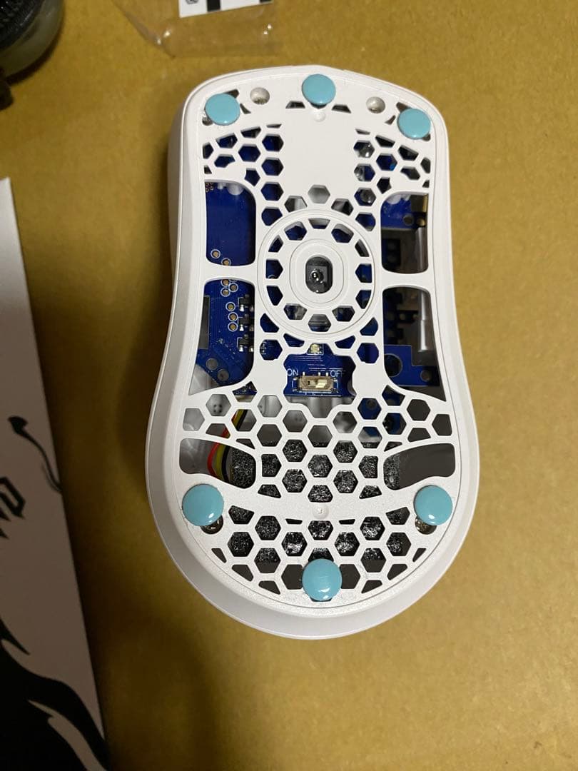 マウス・トラックボール G-wolves HTS plus 8k white