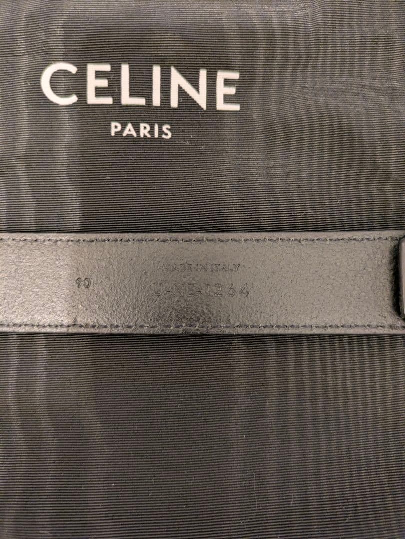 CELINE ウエスタンベルト サイズ90　黒