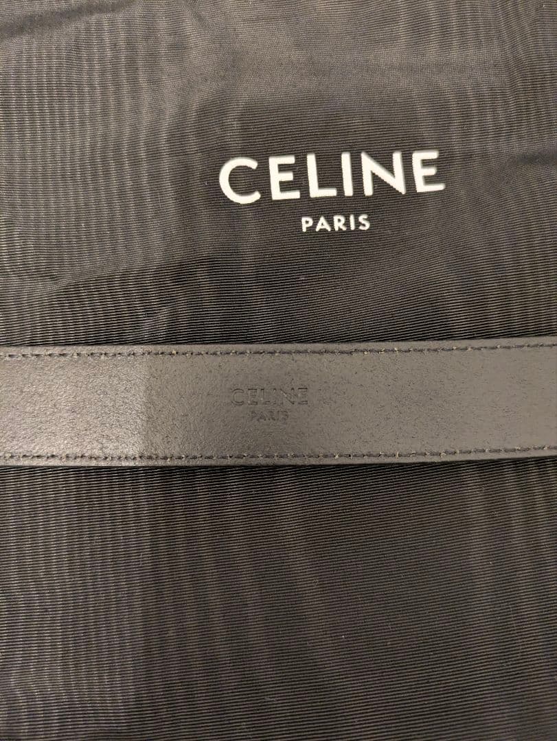 CELINE ウエスタンベルト サイズ90　黒