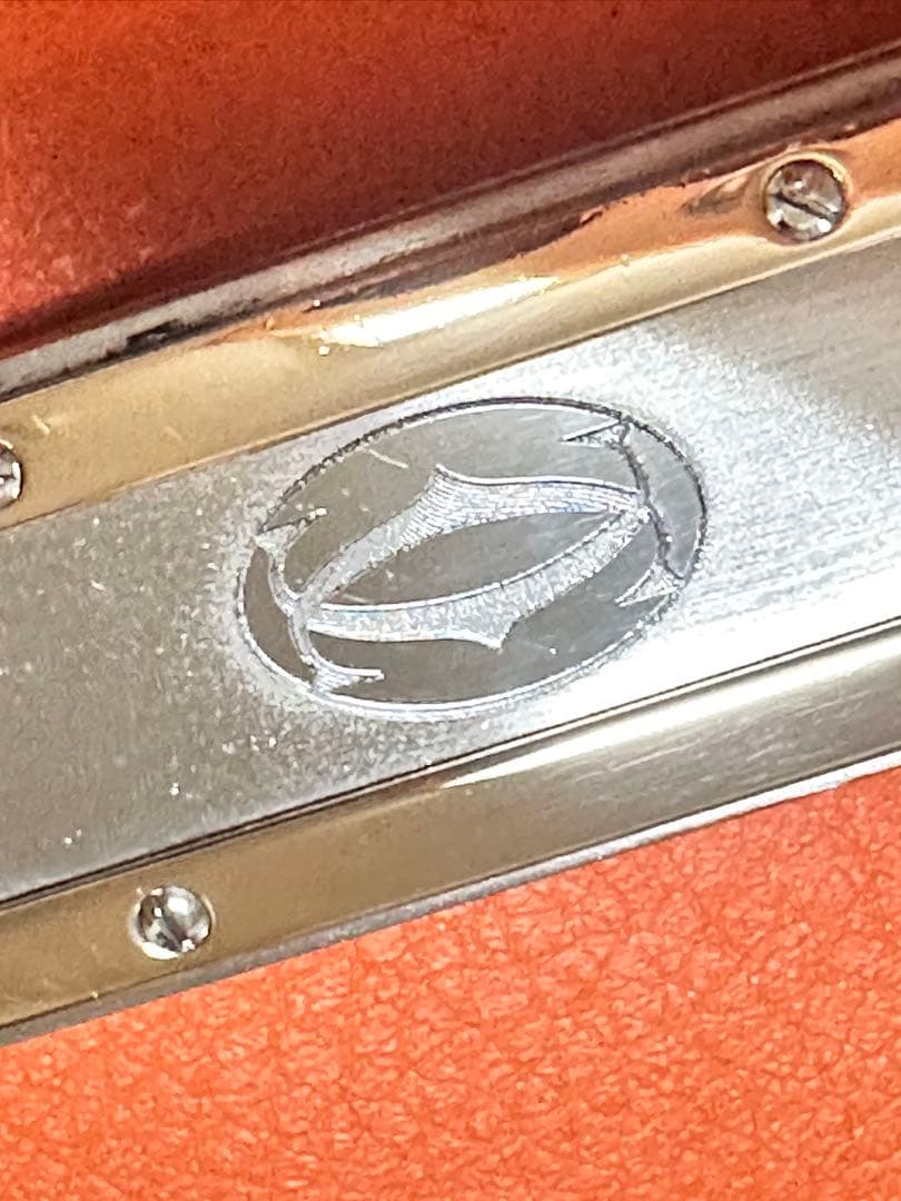 Cartier カルティエ マネークリップ　ゴールド