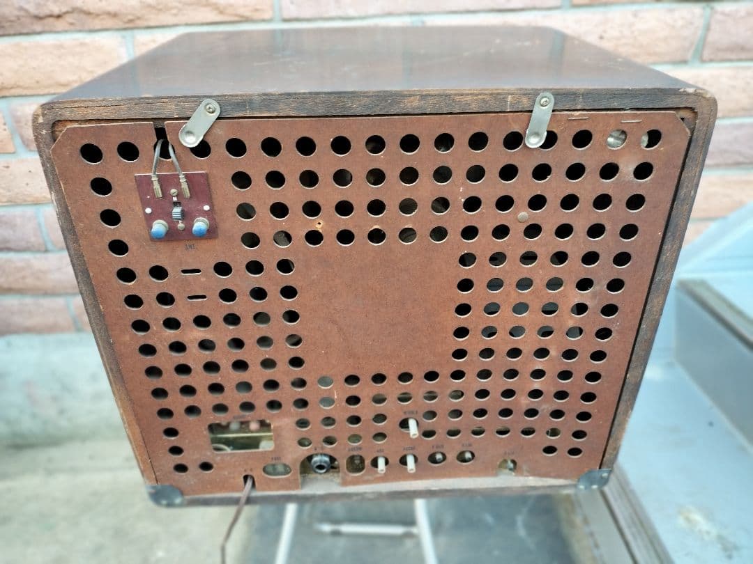 日立製　昭和レトロ　ブラウン管テレビ