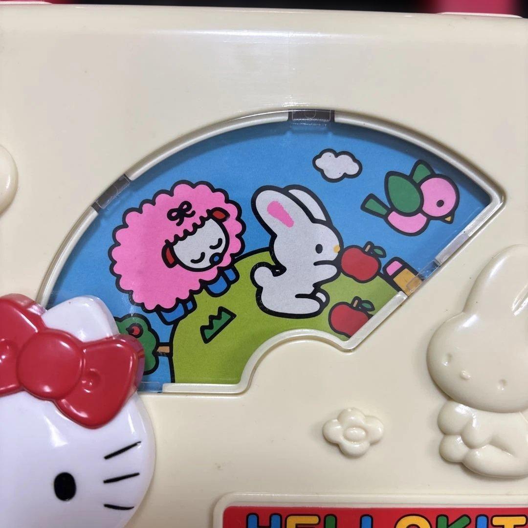 未使用ハローキティおあそびランド オルゴール付き 1991年当時物レア廃盤