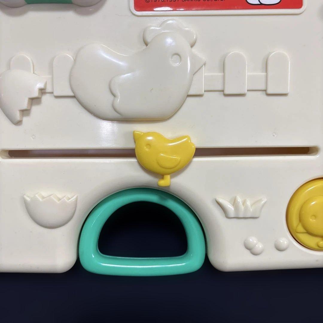 未使用ハローキティおあそびランド オルゴール付き 1991年当時物レア廃盤