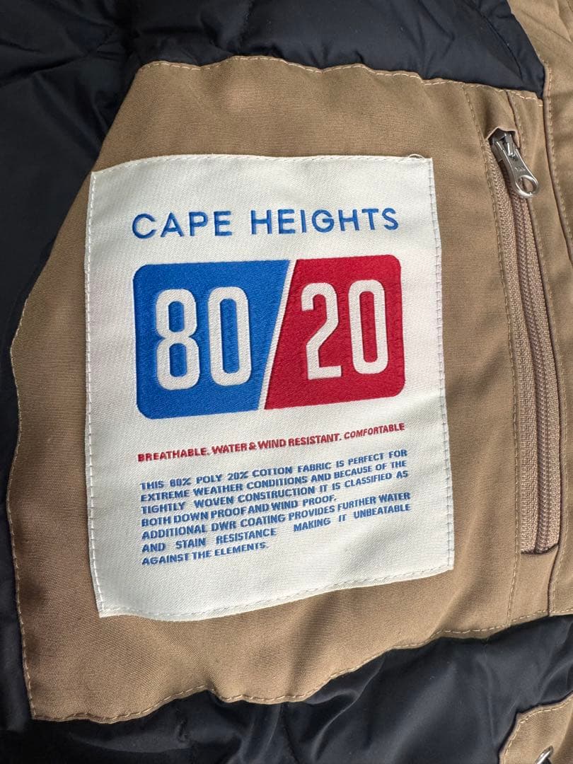 美品！ケープハイツ 80/20フィッシュテール モッズコート　ダウンコート