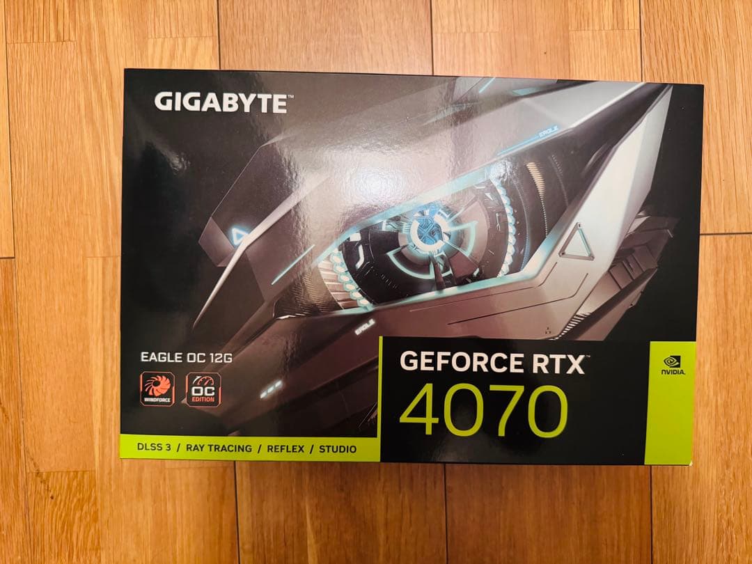 グラフィックボード・グラボ・ビデオカード GIGABYTE EAGLE OC 12G GEFORCE RTX 4070