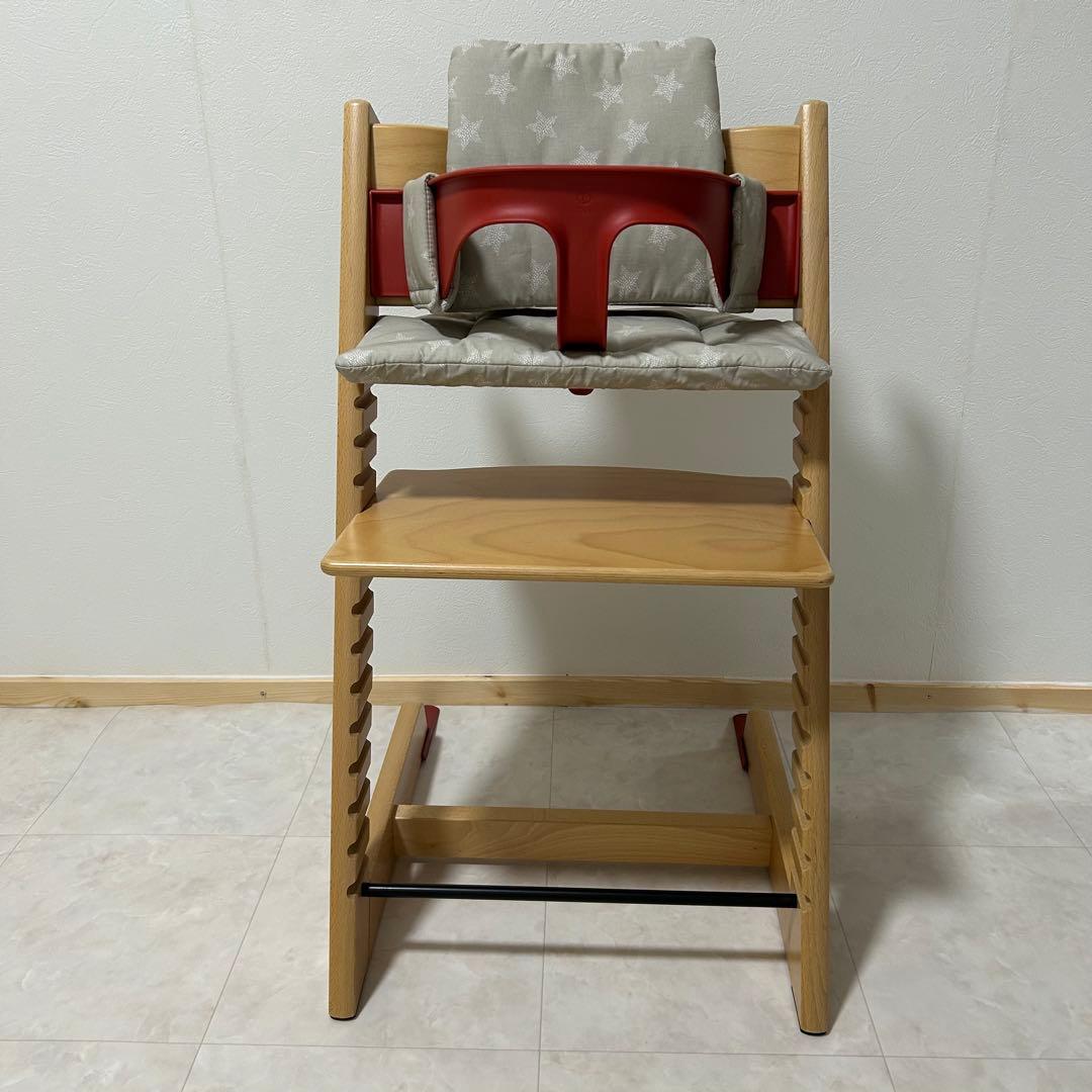 ちゅりぷ/STOKKE/ストッケトリップトラップ/ナチュラル/ベビーチェア