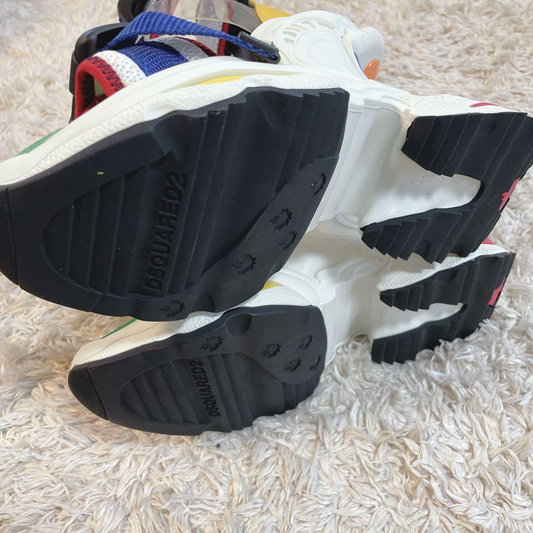 【未使用】DSQUARED2 ディースクエアード⭐️レア ウェッジヒールサンダル