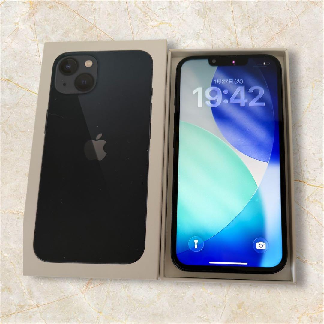 １日限り値下げ　iPhone 13 ブラック 128GB 本体SIMフリー
