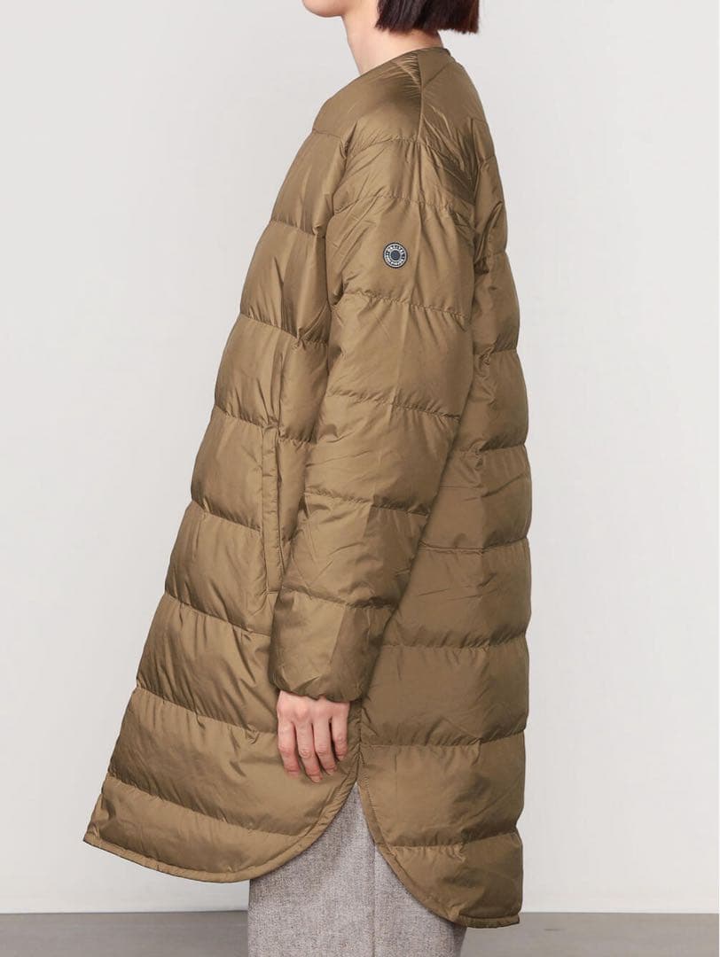 ORCIVAL カラーレス ライトダウンコート WOMEN ベージュ