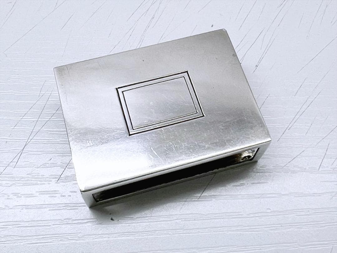 レア　HERMES　エルメス　SV925　マッチケース　マッチカバー　シルバー