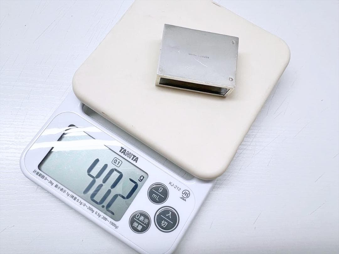 レア　HERMES　エルメス　SV925　マッチケース　マッチカバー　シルバー