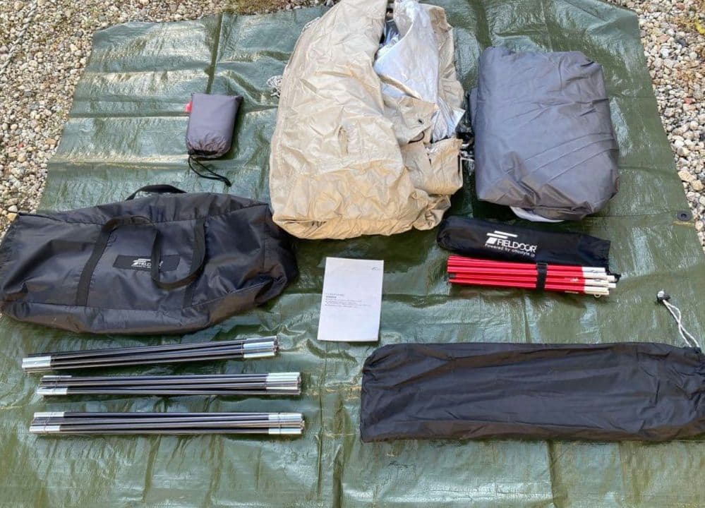 今のみ値下げ中！！美品！！　FIELD DOOR トンネルテント