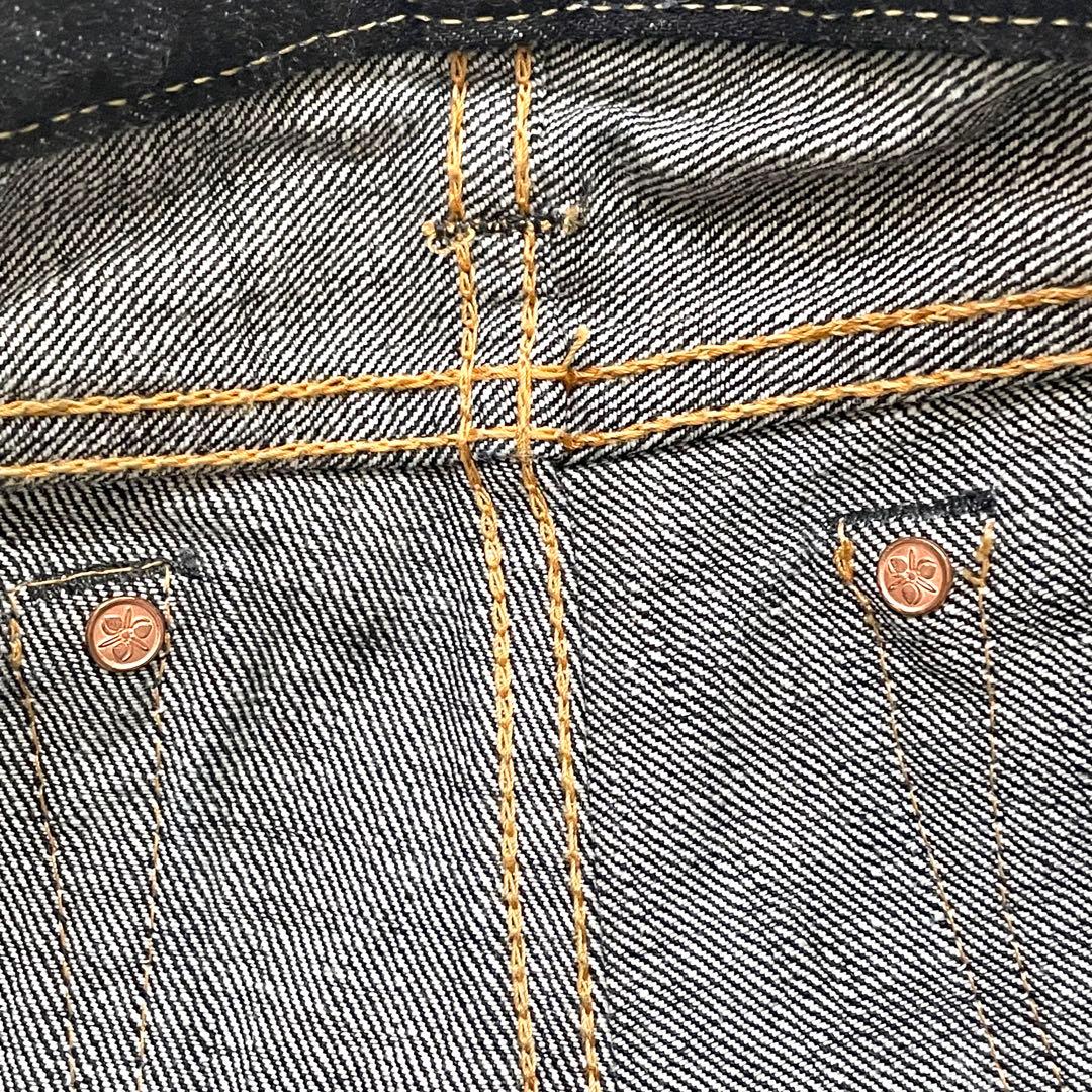 桃太郎ジーンズ　デニム　ジーンズ　濃紺　【美品】 タグ付き　5005sp w26