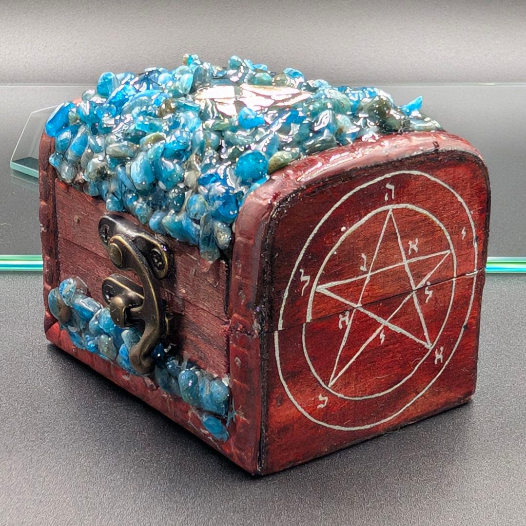 【1点物】 ソロモン王の鍵 護符魔術オルゴンボックス 〜水曜日照応・水星護符〜