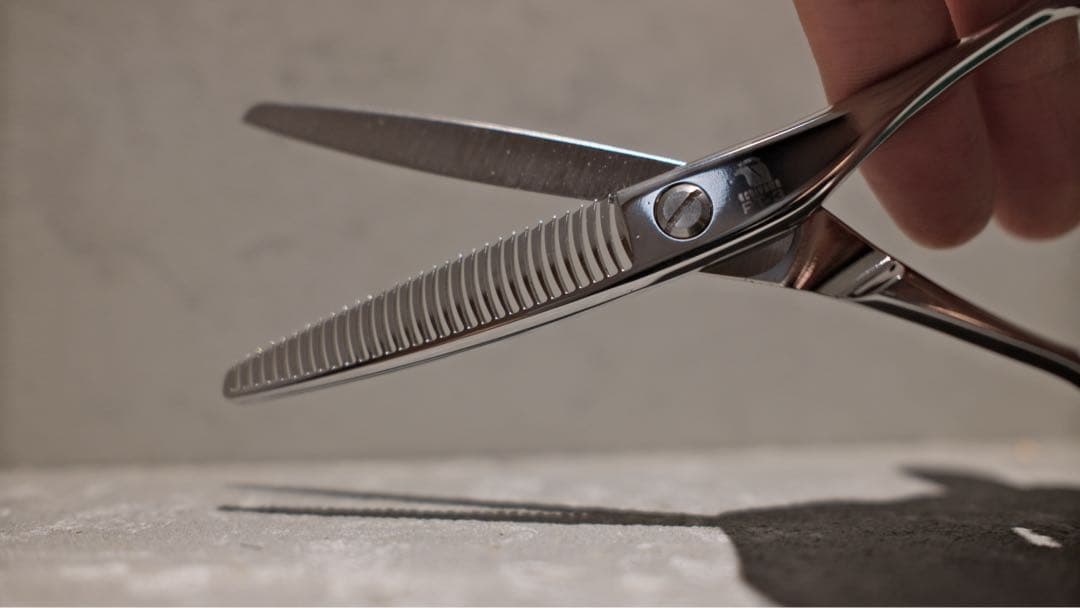 UCHIYAMA セニングシザー PT-3（25〜30%） 6.5インチ木箱付き