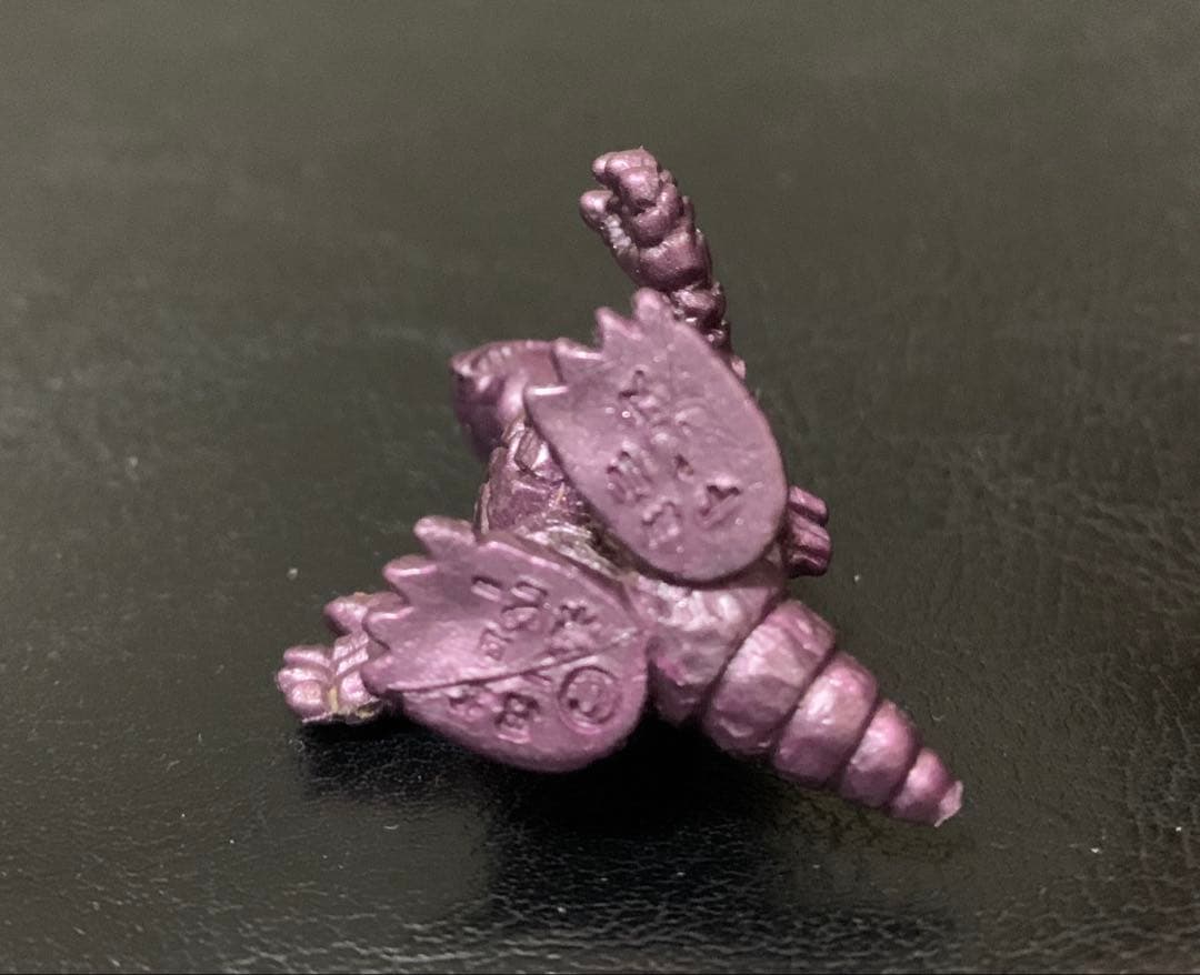 ウルトラ怪獣消しゴム　ミニトータス（パープルメタリック）当時物　希少　昭和レトロ