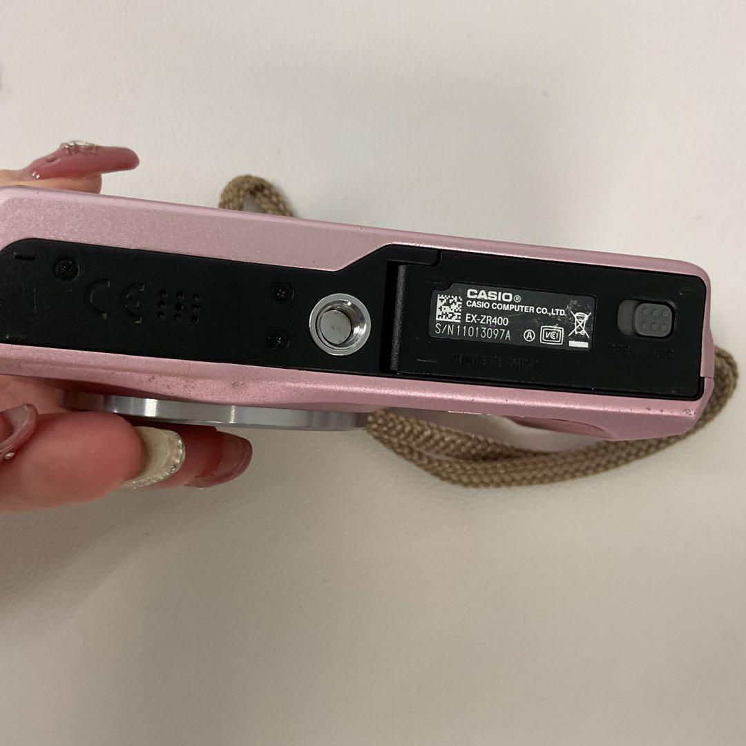 D1825 CASIO EXILIM EX–ZR400 デジタルカメラ