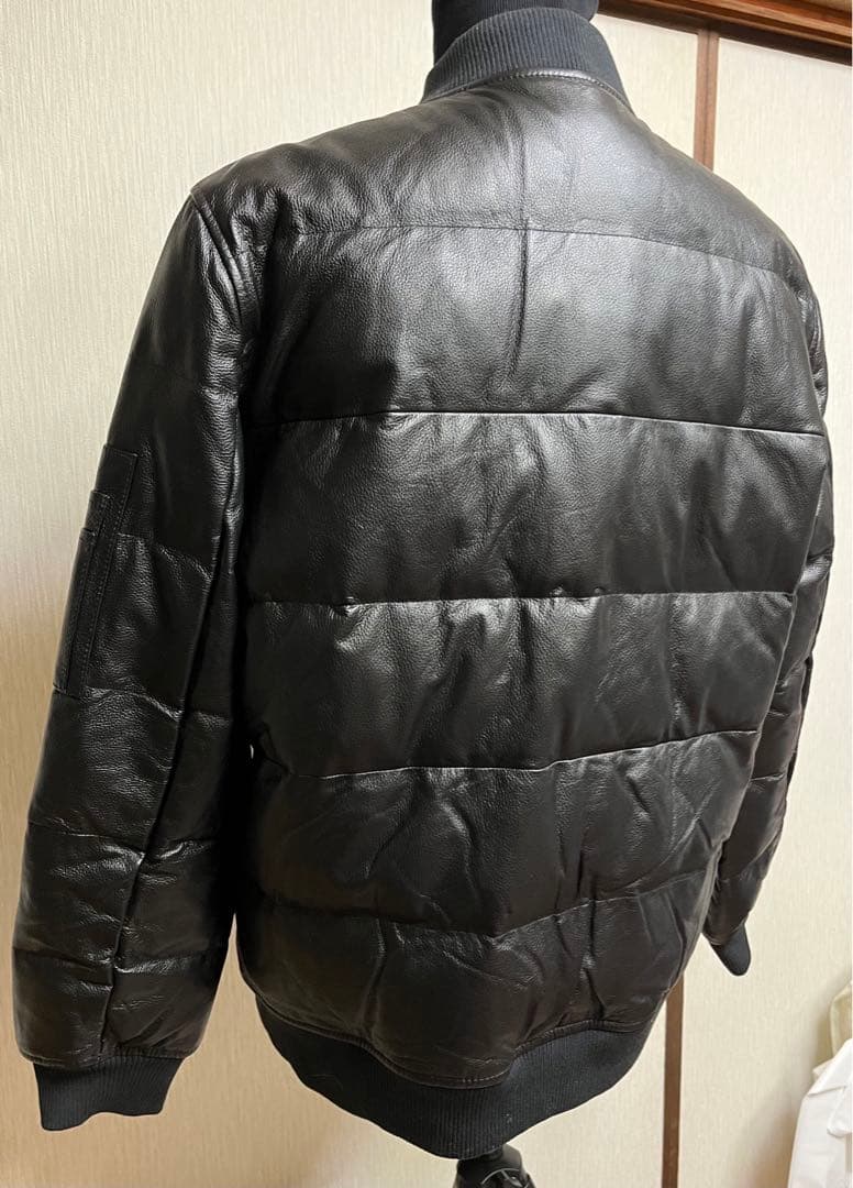 BOLINI 本革ダウンジャケット50/XL