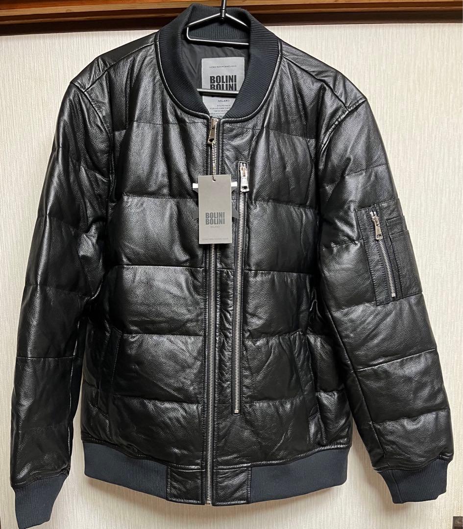 BOLINI 本革ダウンジャケット50/XL