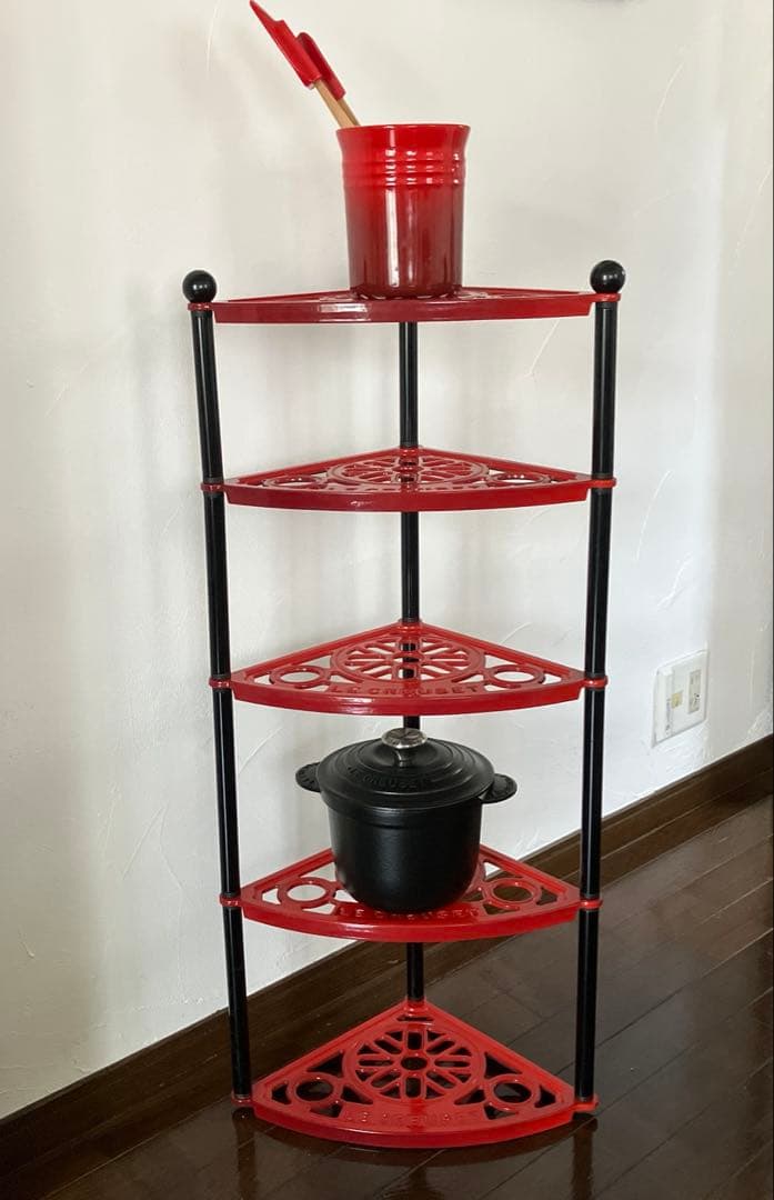 ル・クルーゼ　ポットスタンド　チェリー