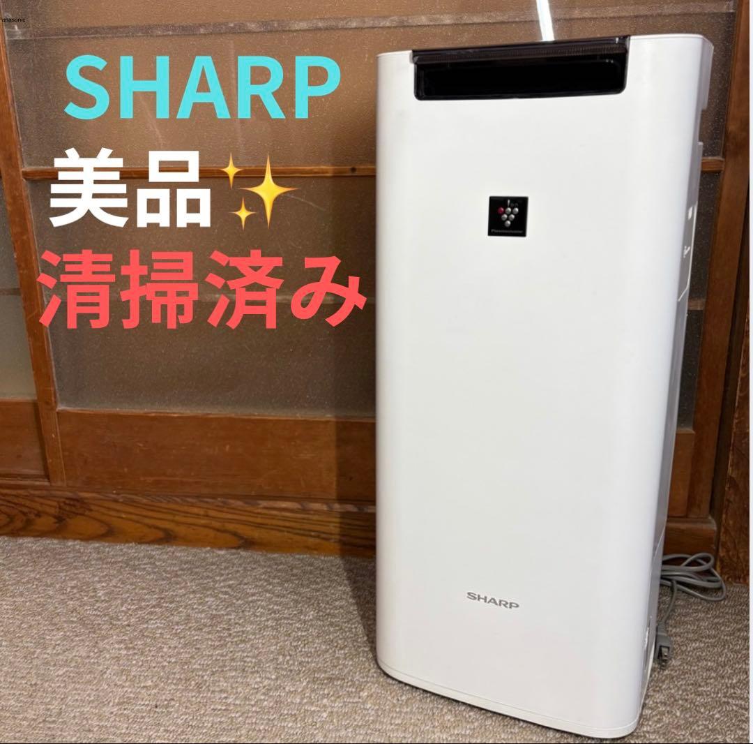 【未使用級】シャープ　加湿空気清浄機　プラズマクラスタ　KI-HS40-W