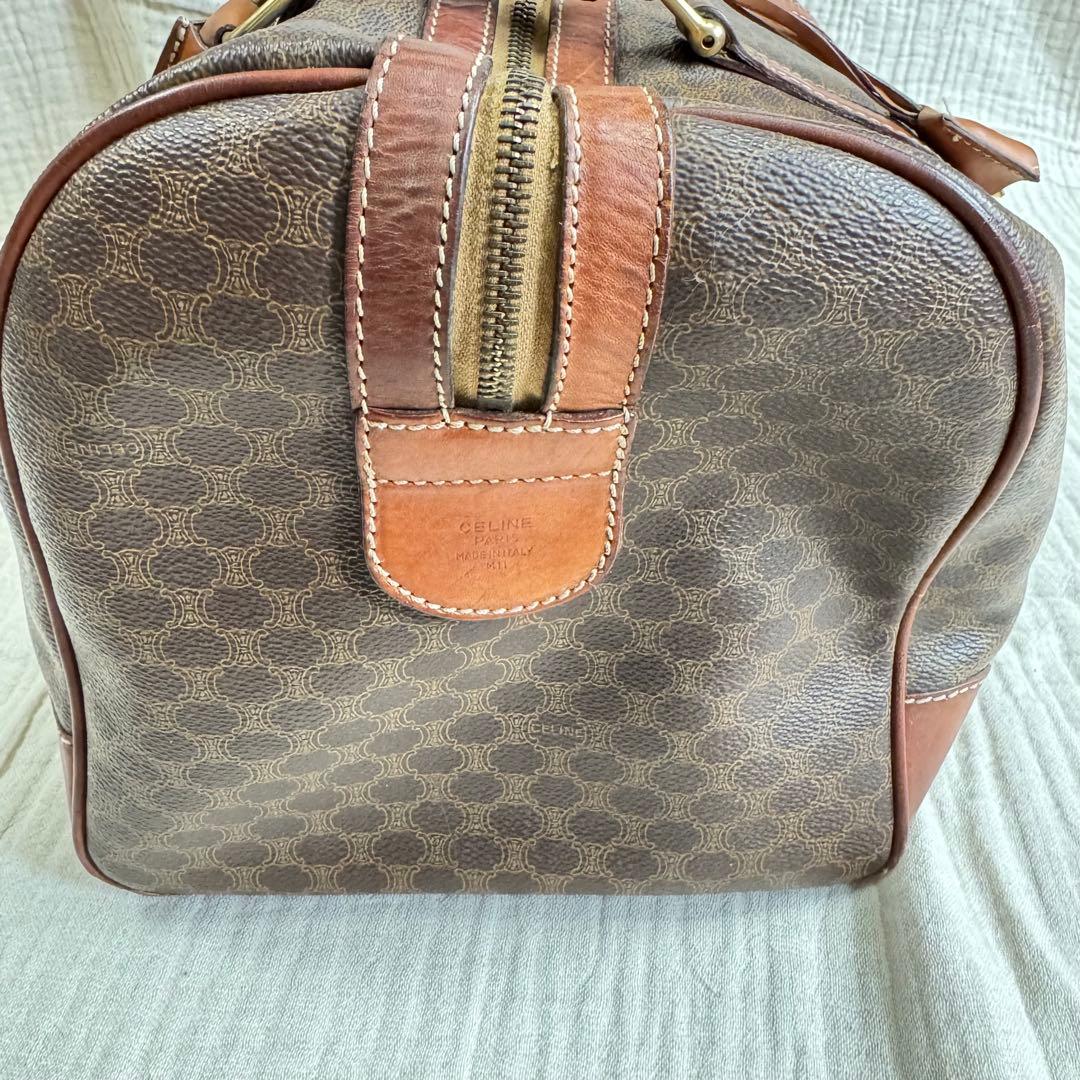 CELINEセリーヌ　マカダム柄　ボストンバッグ