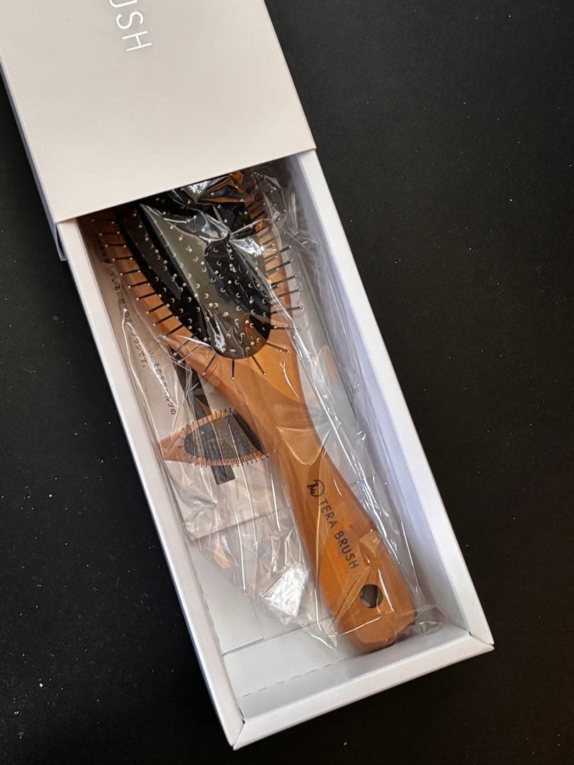 TERA BRUSH ヘアブラシ 木製ピンブラシ