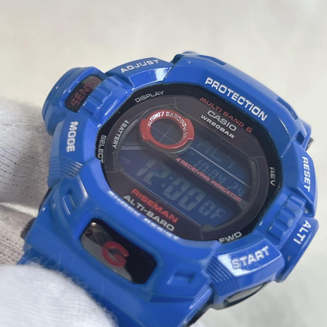 ✨美品✨ G-SHOCK RISEMAN GW-9200BLJ-2JF ブルー