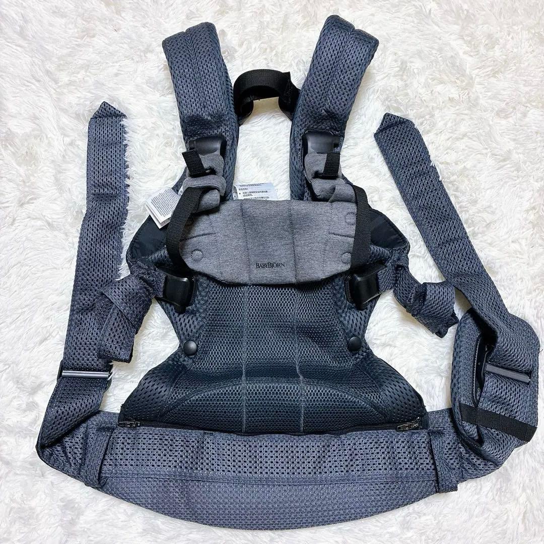 美品　ベビービョルン ハーモニー 抱っこ紐 アンスラサイト